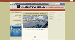 Desktop Screenshot of cityofbeardstown.org